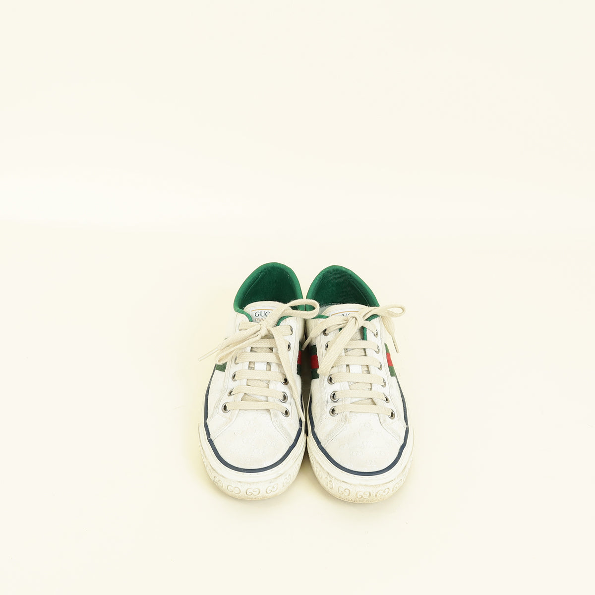 Gucci White Multicolor Tennis 1977 Sneakers