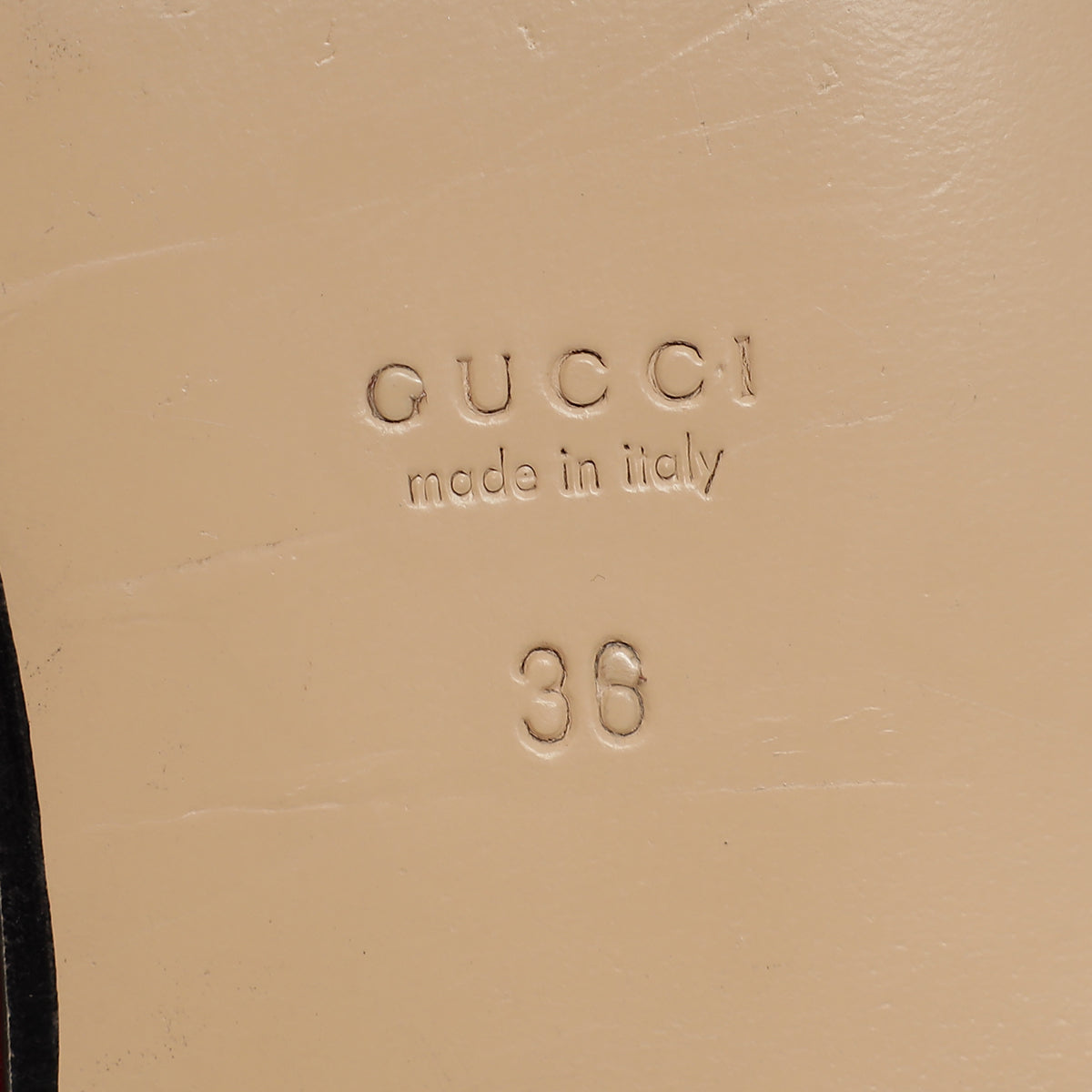 Gucci Burgundy Princetown Mules 36