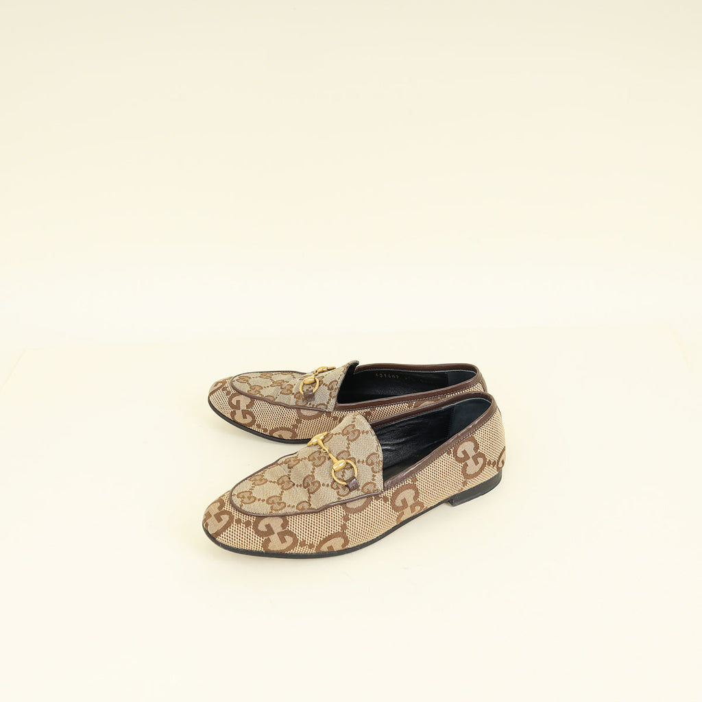 Gucci Bicolor Women's Gucci Jordaan Loafer 37.5