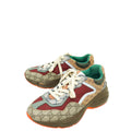 Gucci Tricolor Mix Monogram GG Rhyton Sneaker 37.5