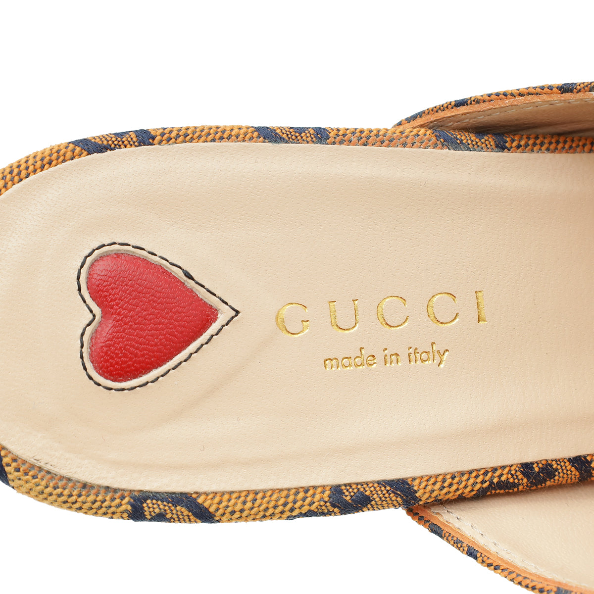 Gucci Bicolor GG Princetown Mules 37