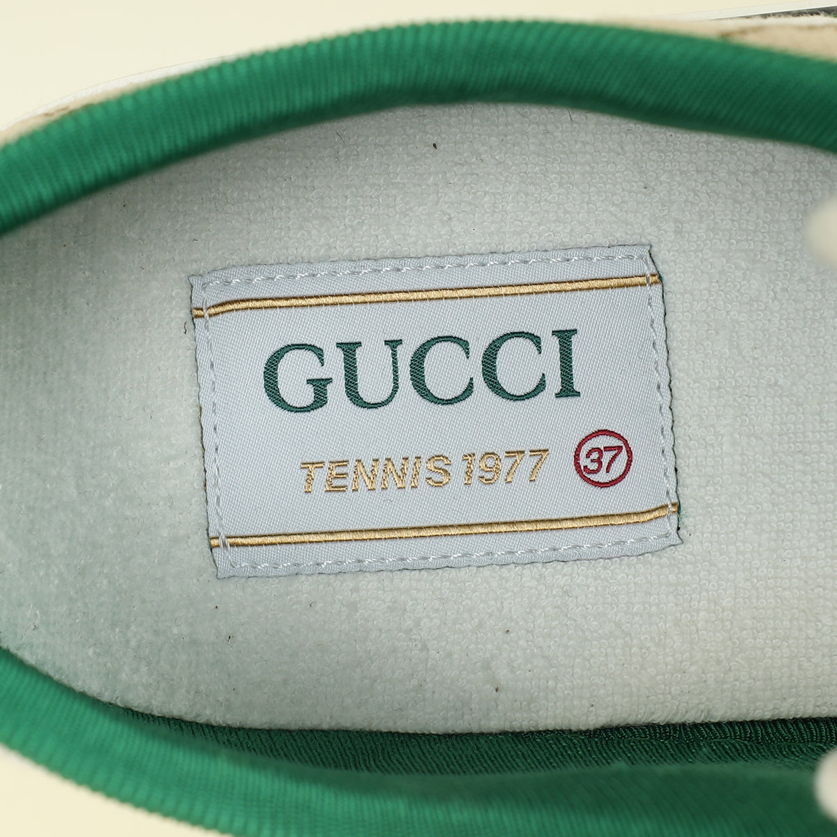 Gucci Ebony GG Tennis 1977 Sneaker