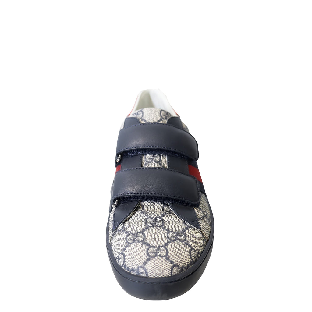 Gucci Multicolor Ace GG Supreme Teen Sneakers 37