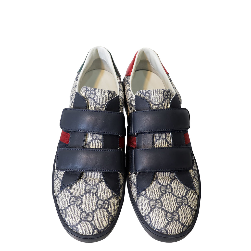 Gucci Multicolor Ace GG Supreme Teen Sneakers 37