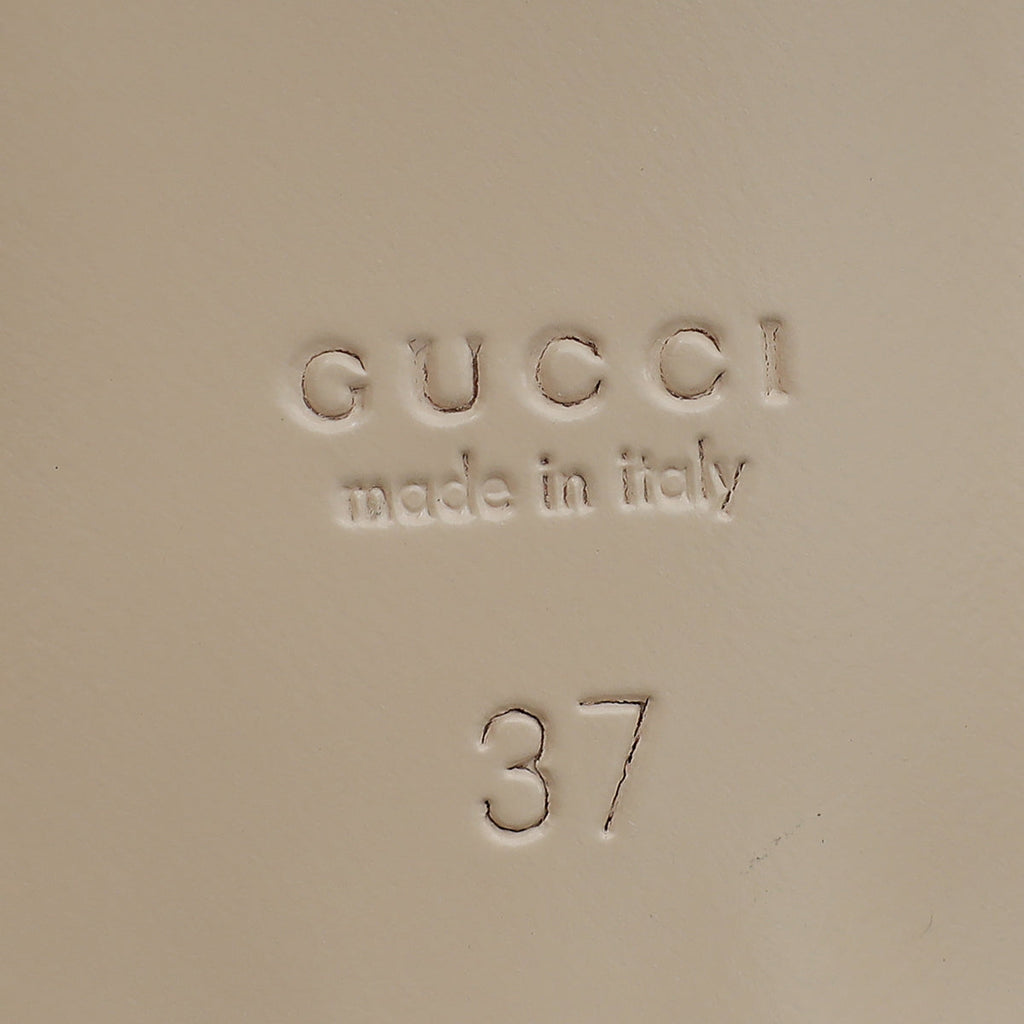 Gucci Black Double G Ballet Flats 37