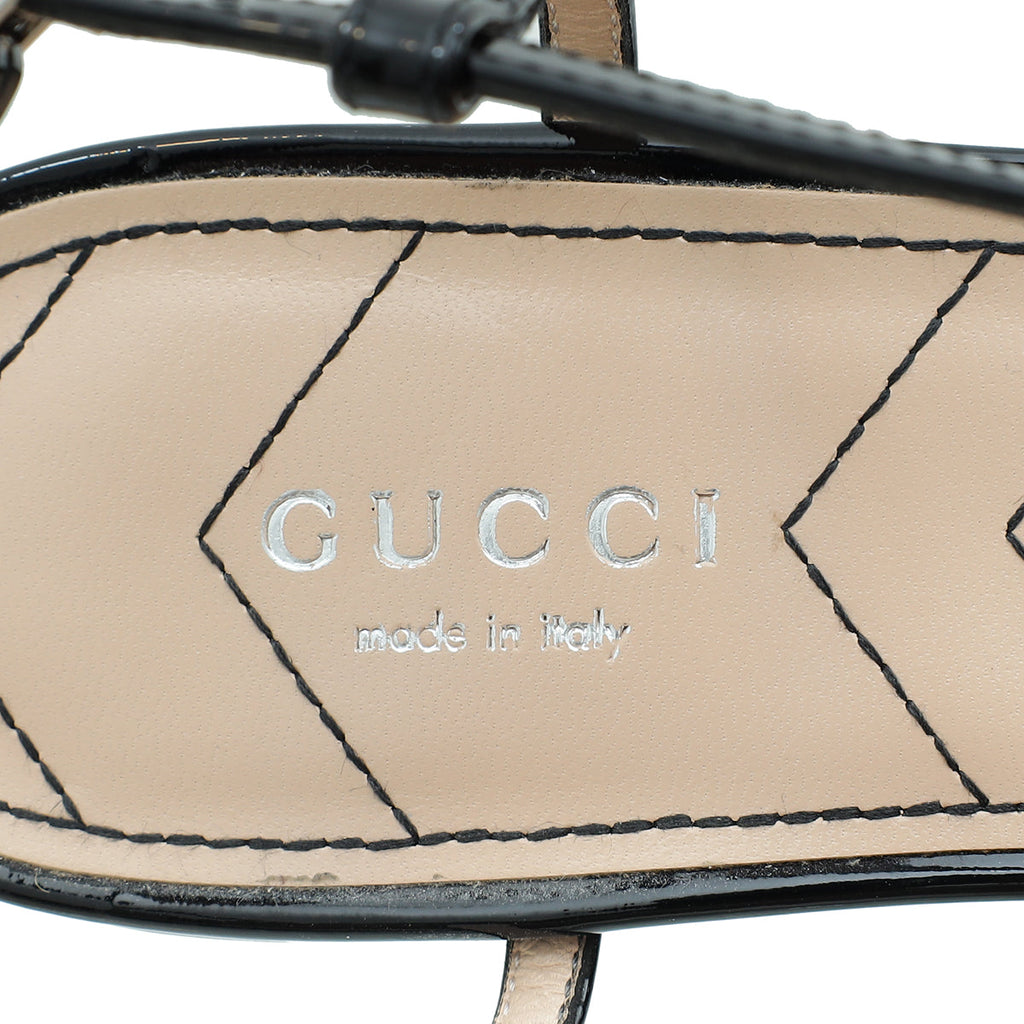 Gucci Black Double G Ballet Flats 37