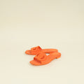 Gucci Orange Interlocking G Slide Sandal 37