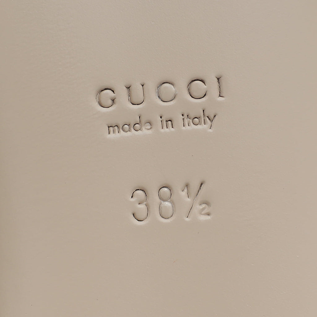 Gucci Bicolor GG Interlocking Flat Ballerina 38.5