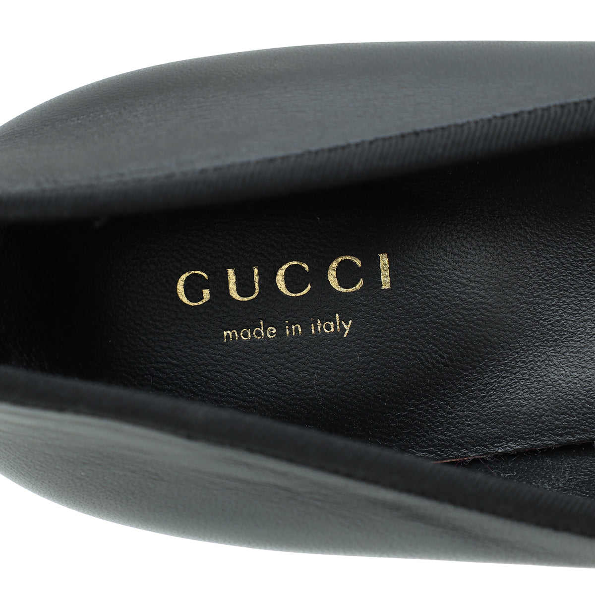 Gucci Bicolor GG Interlocking Flat Ballerina 38.5
