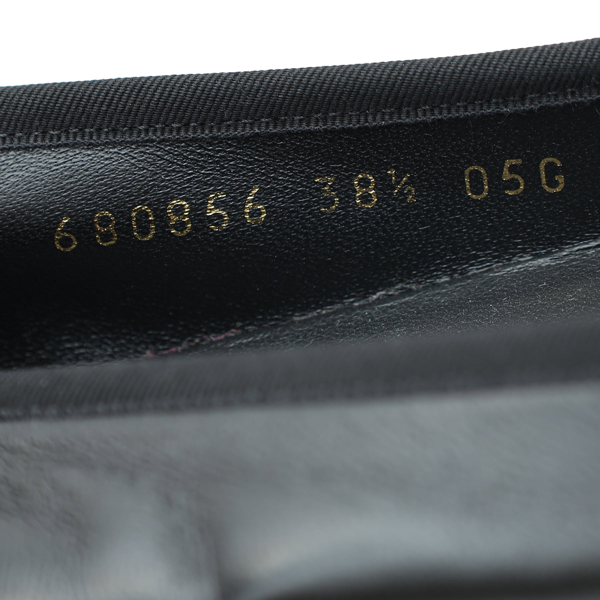 Gucci Bicolor GG Interlocking Flat Ballerina 38.5