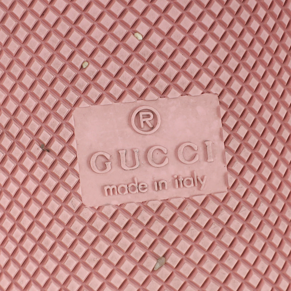 Gucci Multicolor GG Crystal Screener Sneaker 38