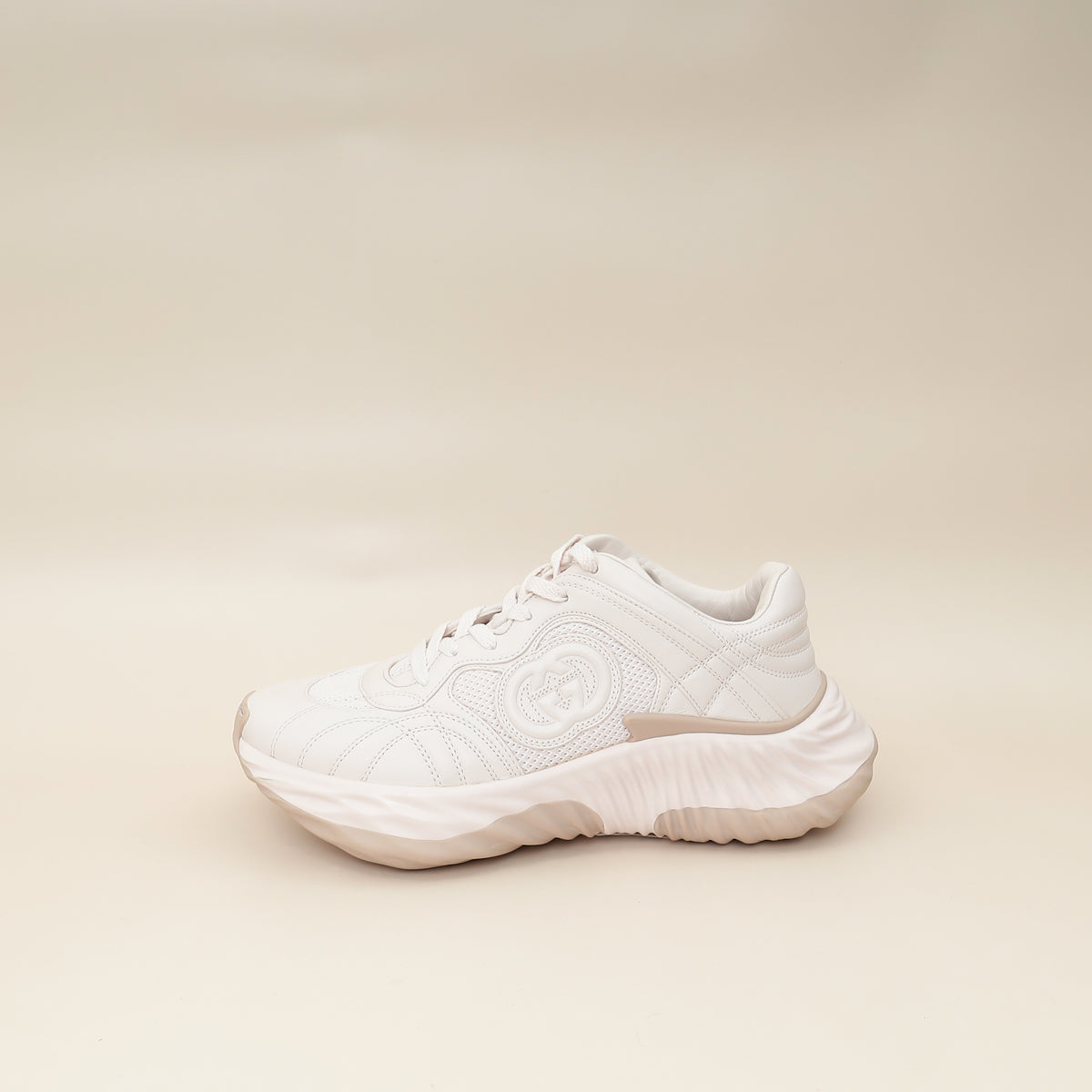 Gucci Light Pink Ripple Sneaker 38