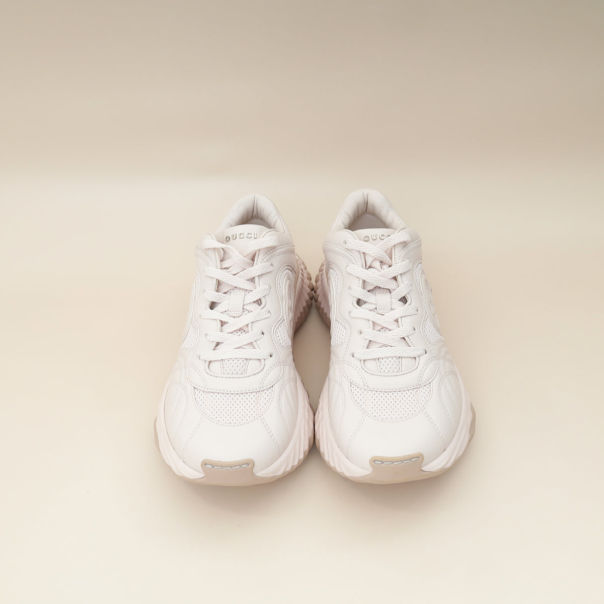 Gucci Light Pink Ripple Sneaker 38