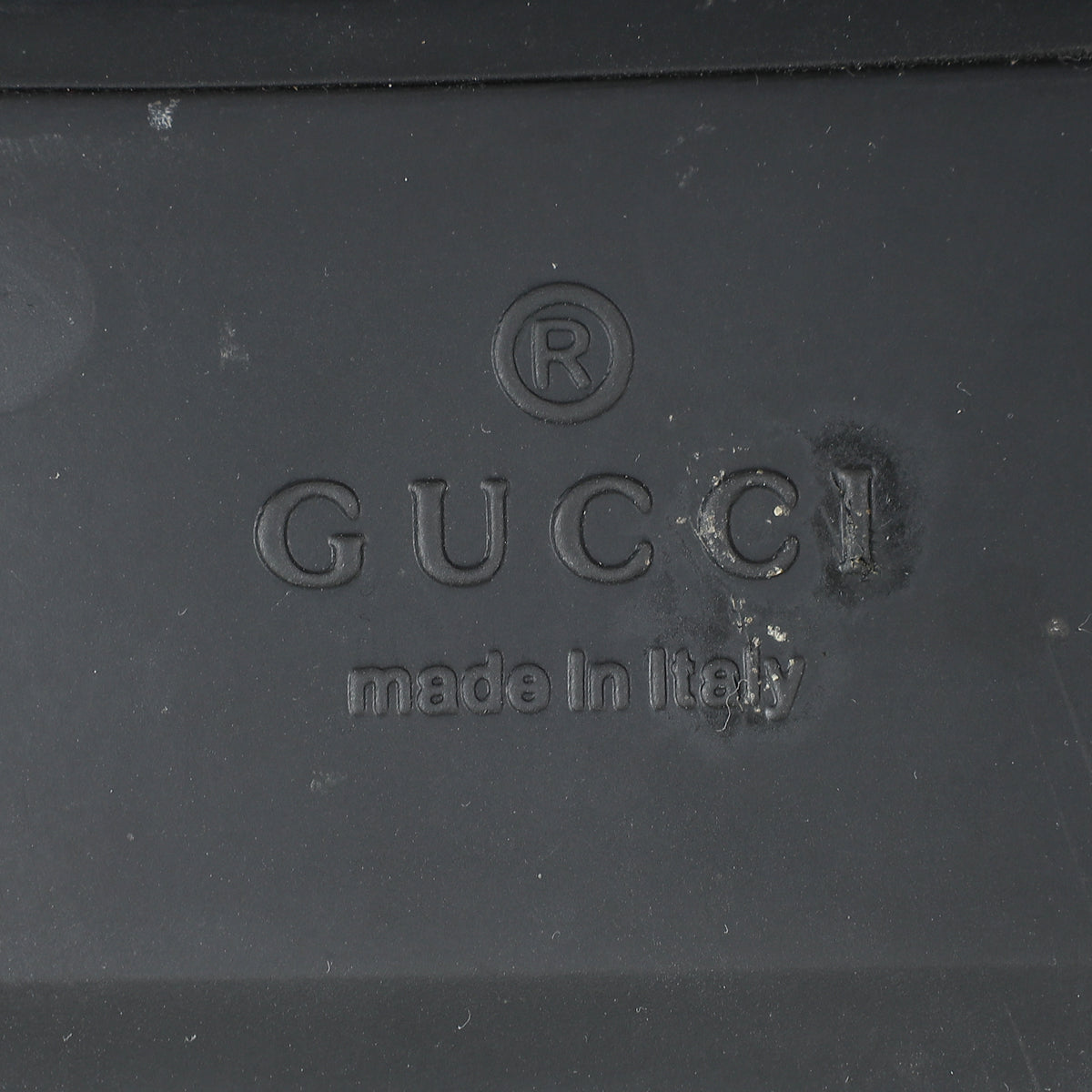 Gucci Black Crystal GG Dad Sandals 38