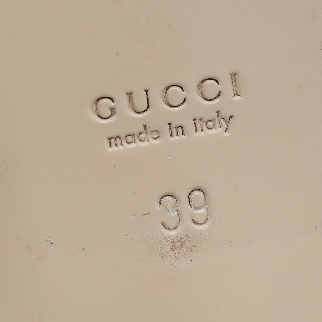 Gucci Bicolor GG Canvas SLide Sandal 39