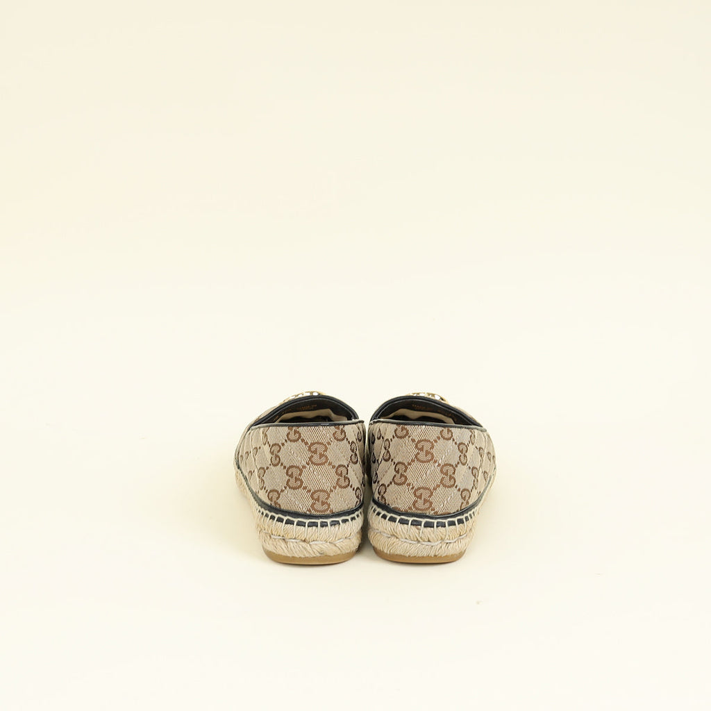 Gucci Bicolor GG Espadrille 39