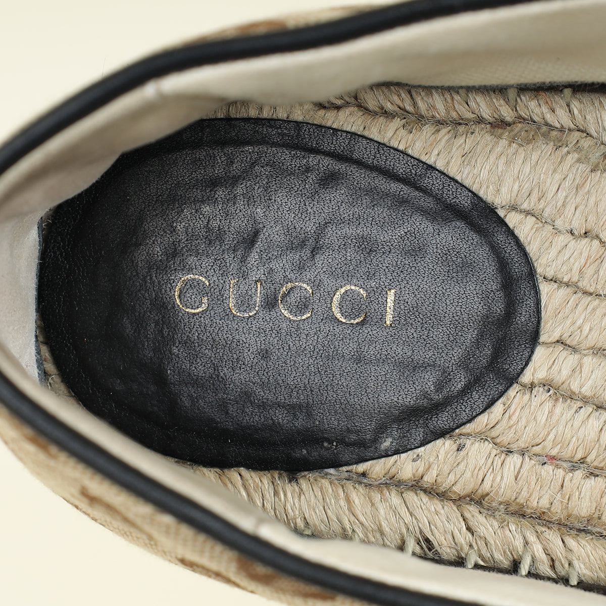 Gucci Bicolor GG Espadrille 39