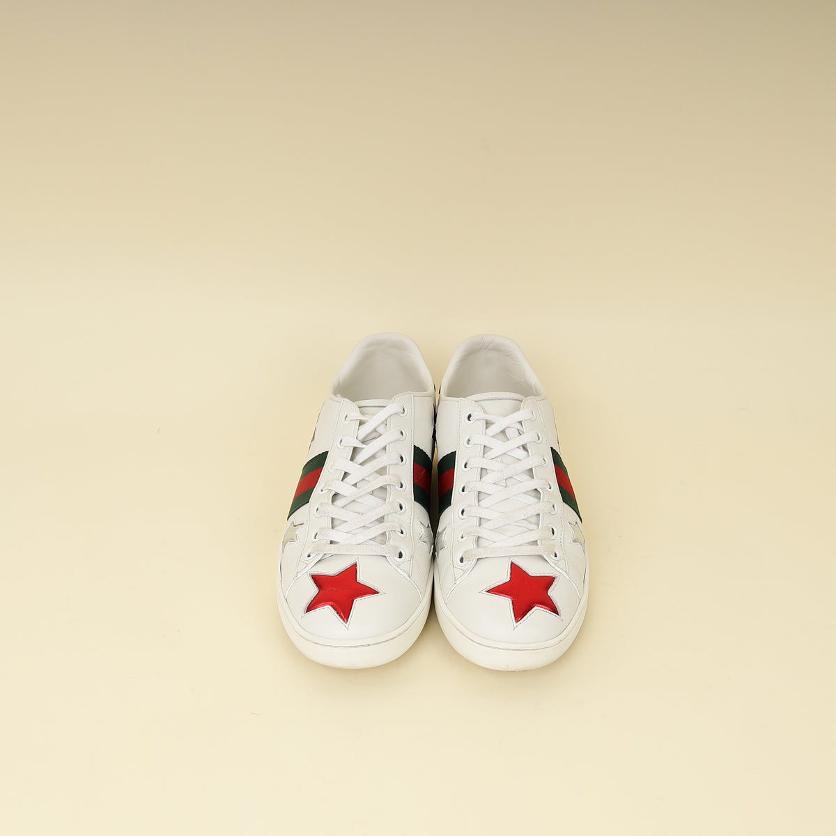 Gucci Multicolor Ace Star-Embroidered Sneakers 39