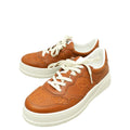 Gucci Brown GG Embossed Sneaker 40