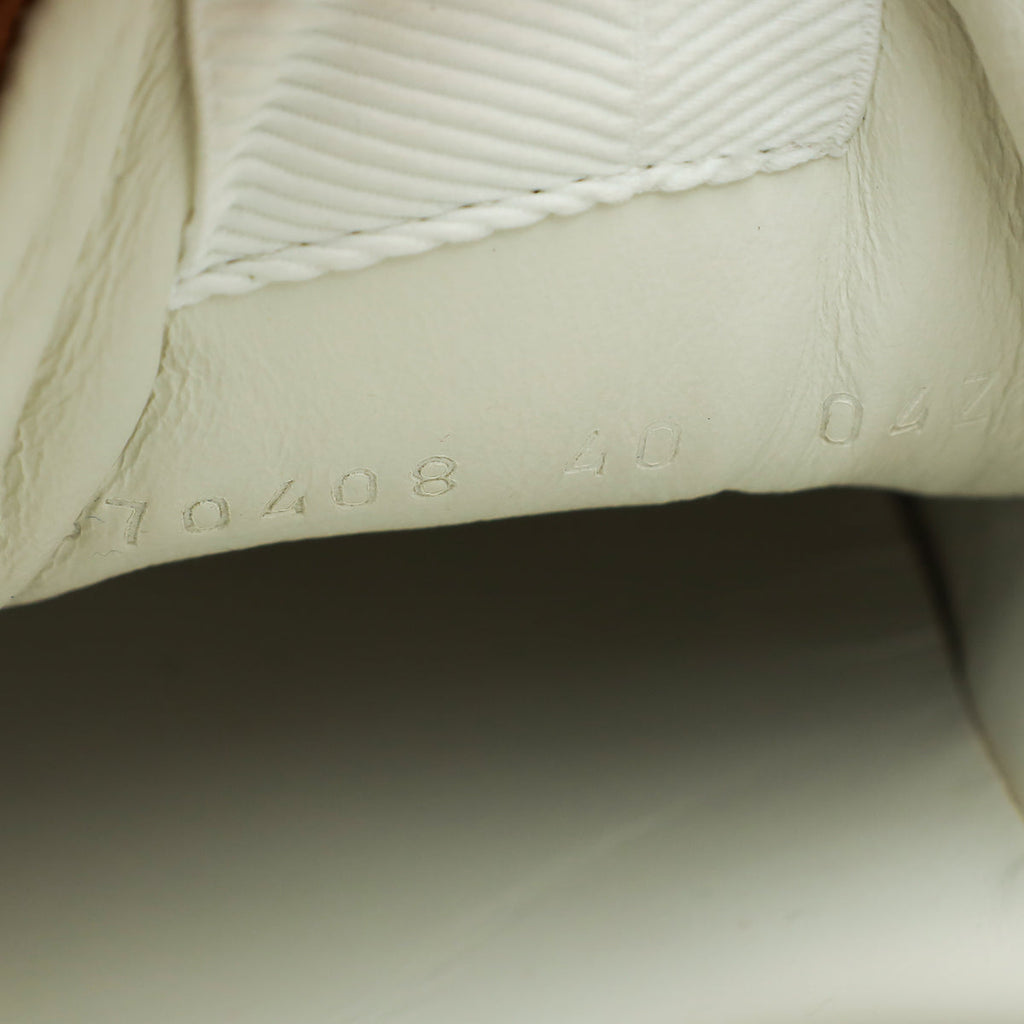 Gucci Brown GG Embossed Sneaker 40
