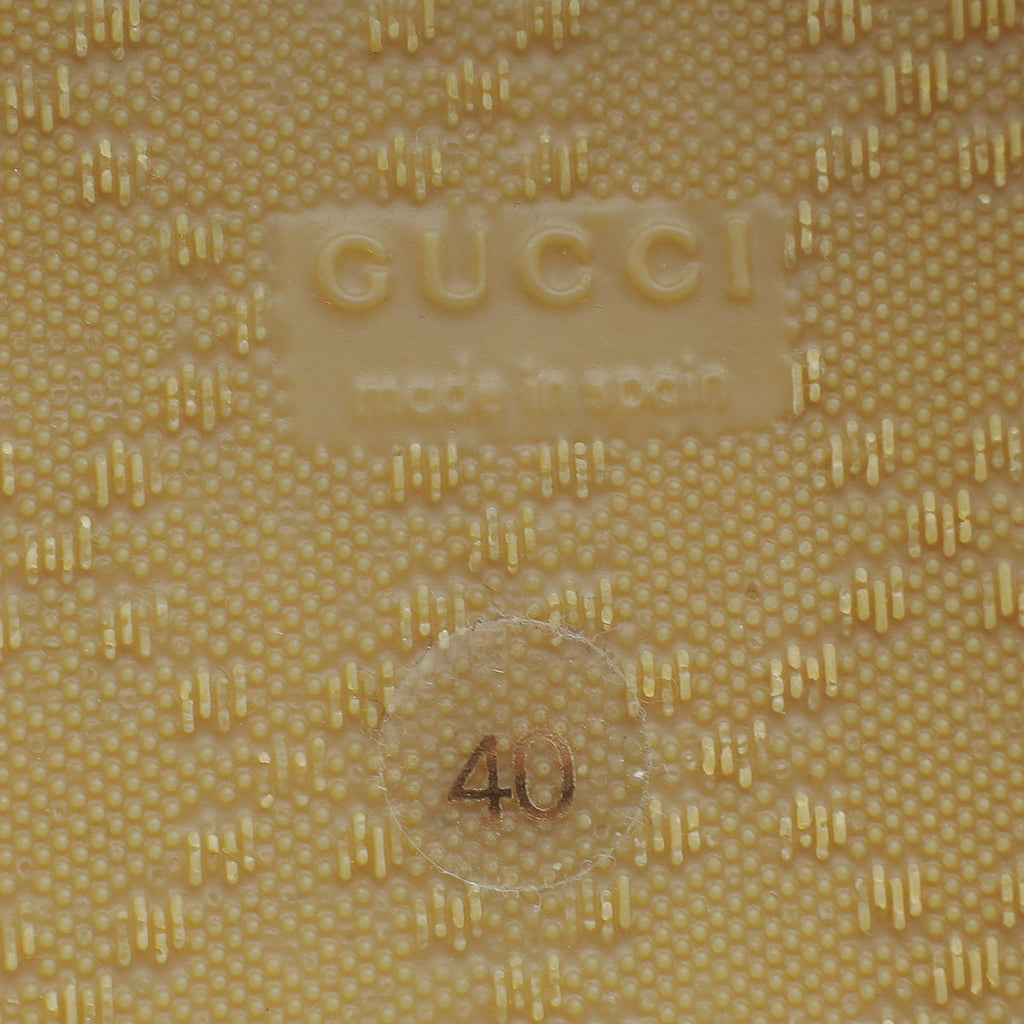 Gucci Blue GG Supreme Espadrille 40