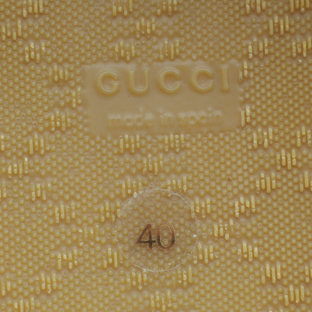 Gucci Blue GG Supreme Espadrille 40