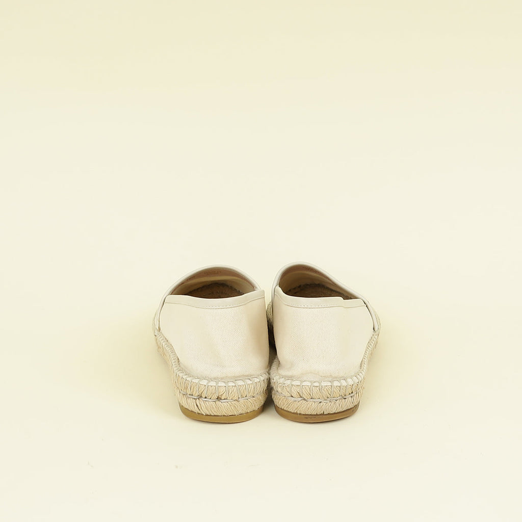 Gucci Greggio Grege Logo Flat Espadrille 40