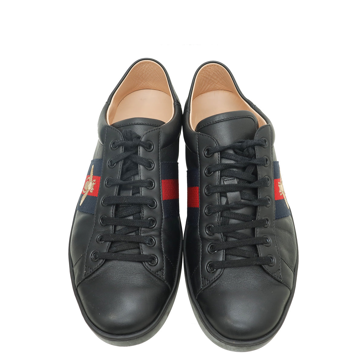 Gucci Black Ace Web Bee Sneaker 8