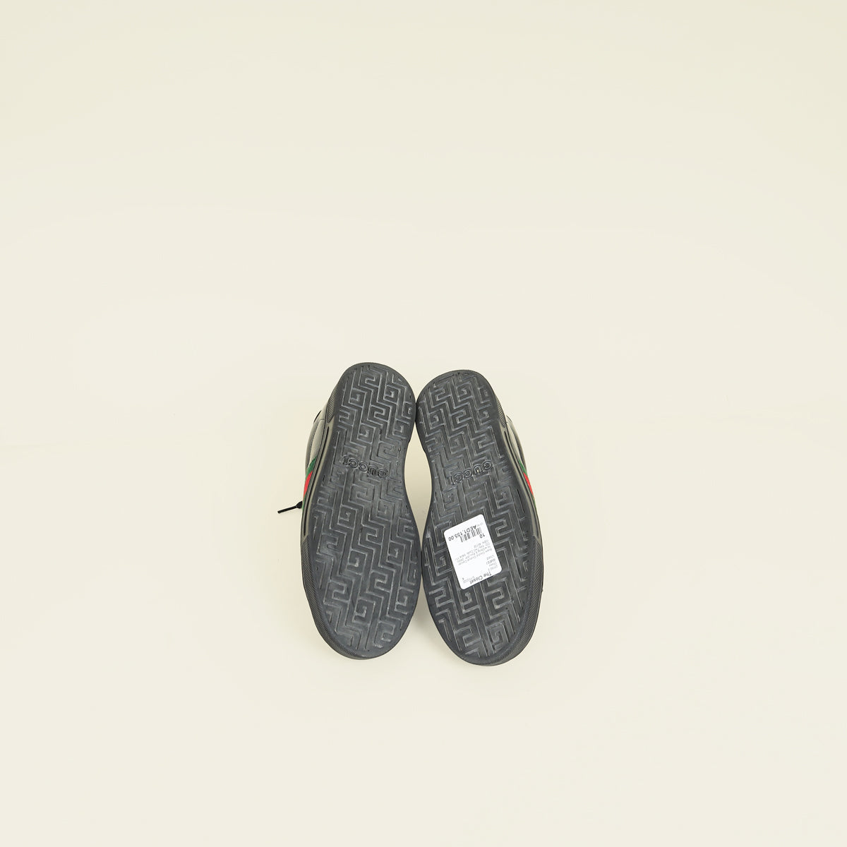 Gucci Black GG Crystal Ace Sneaker 10