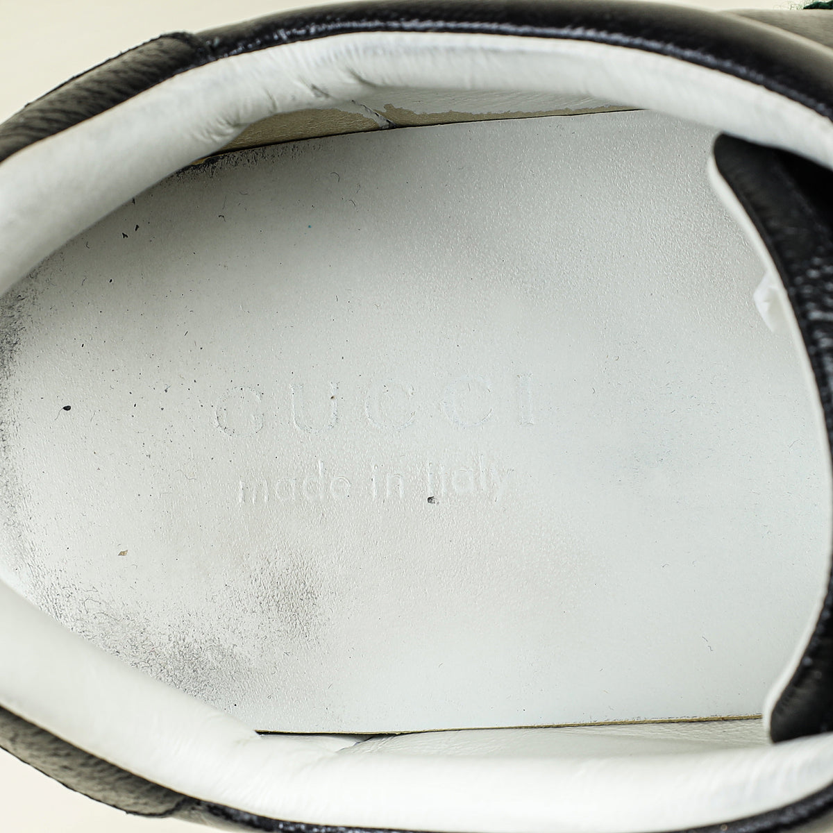 Gucci Black GG Crystal Ace Sneaker 10