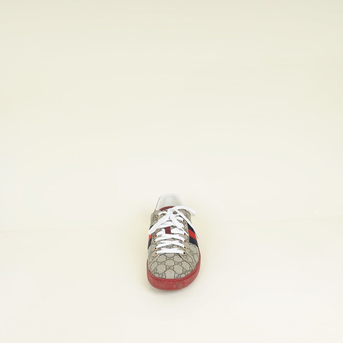 Gucci Bicolor GG Supreme Ace Sneaker 10