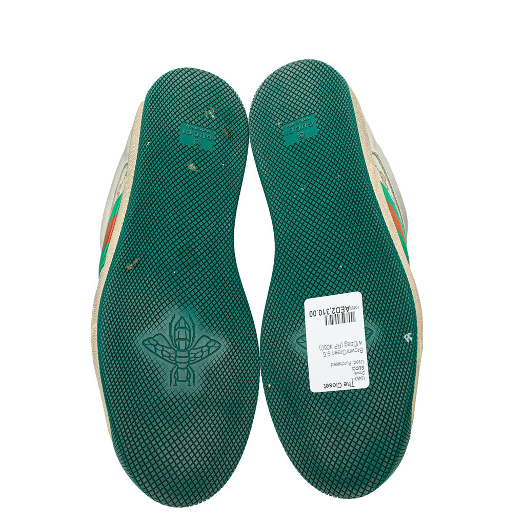 Gucci Tricolor Men's Screener GG Sneaker 9.5