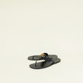 Gucci Black GG Marmont Thong Sandals 12