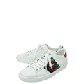 Gucci Tricolor Web Lips Sequins Embroidered Ace Sneakers 36