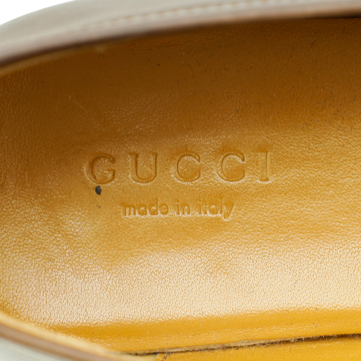 Gucci Brown Horsebit Jordaan Loafer 37.5
