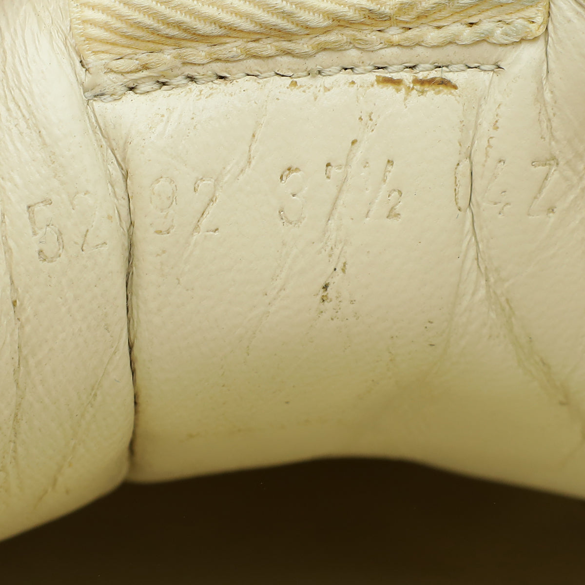 Gucci Ivory Logo Rhyton Trainer Sneakers 37.5