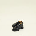 Gucci Black Cordovan Lux Horsebit Ankle Boots 37.5