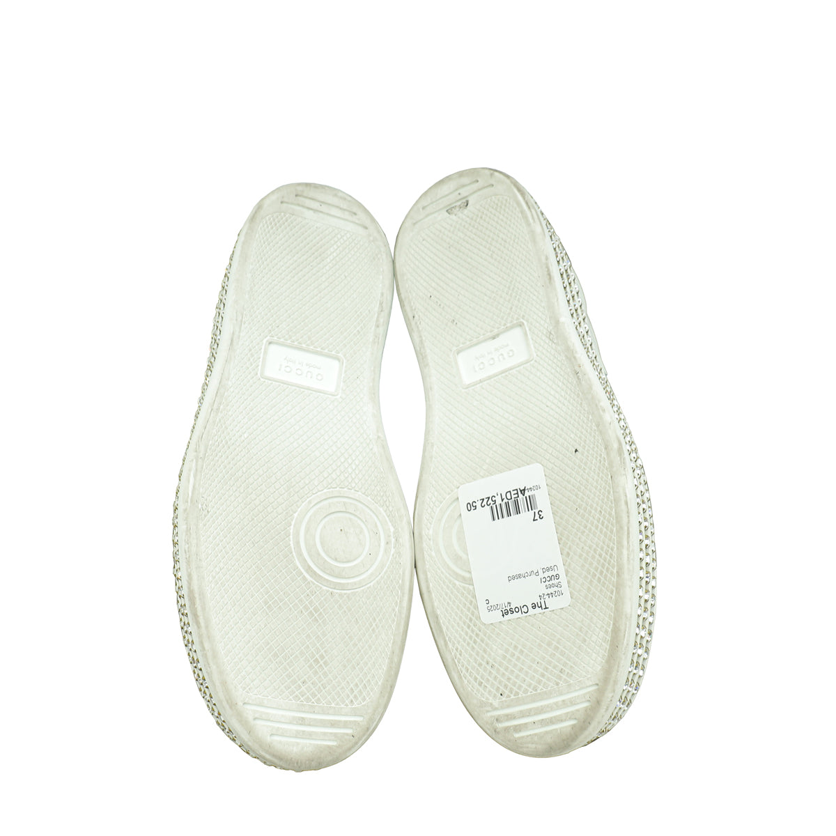 Gucci Crystal Platform Ace Bee Sneakers 37