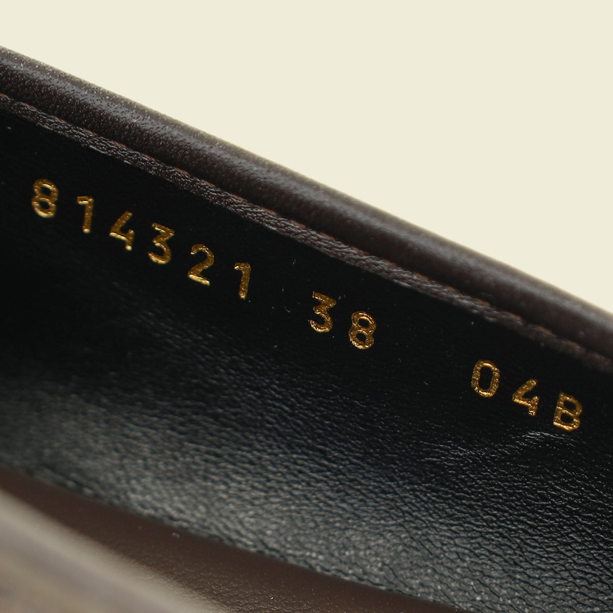 Gucci Chocolate Brown Horsebit Ballet Flat 38