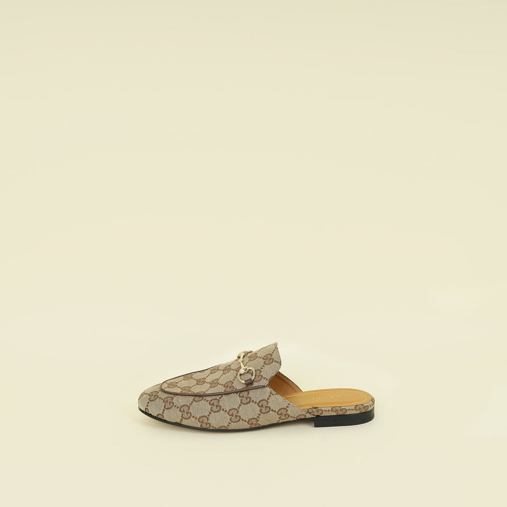 Gucci Bicolor GG Princetown Mules 38