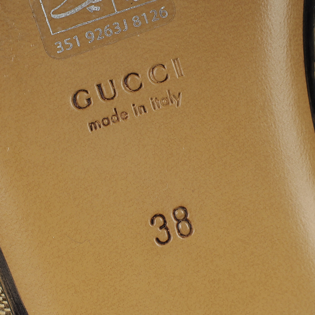 Gucci Bicolor GG Princetown Mules 38