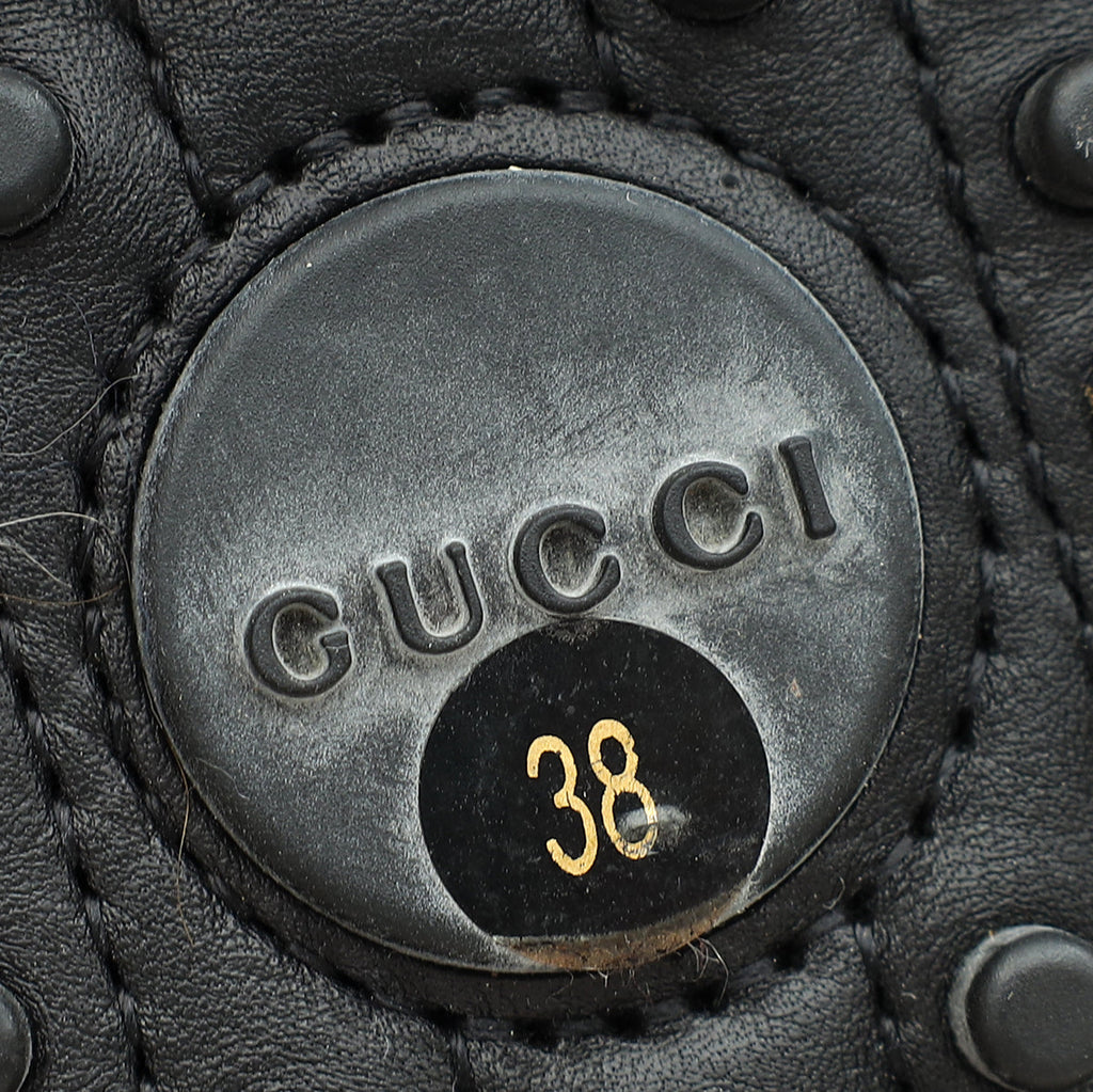 Gucci Black Web Loafer 38