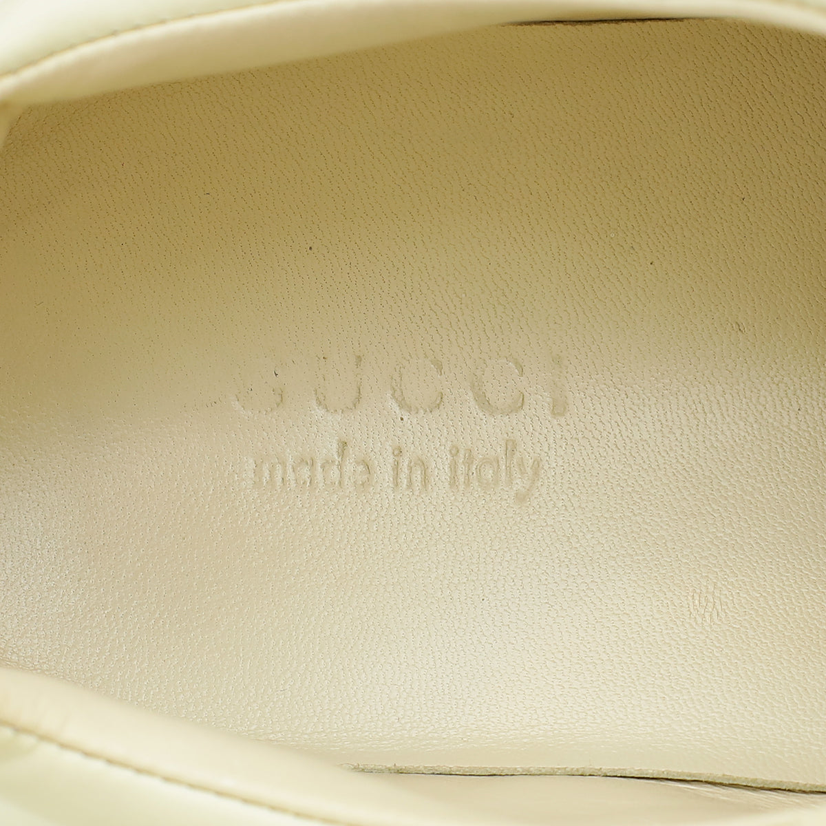 Gucci Mystic Beige Logo Rhyton Sneaker 38