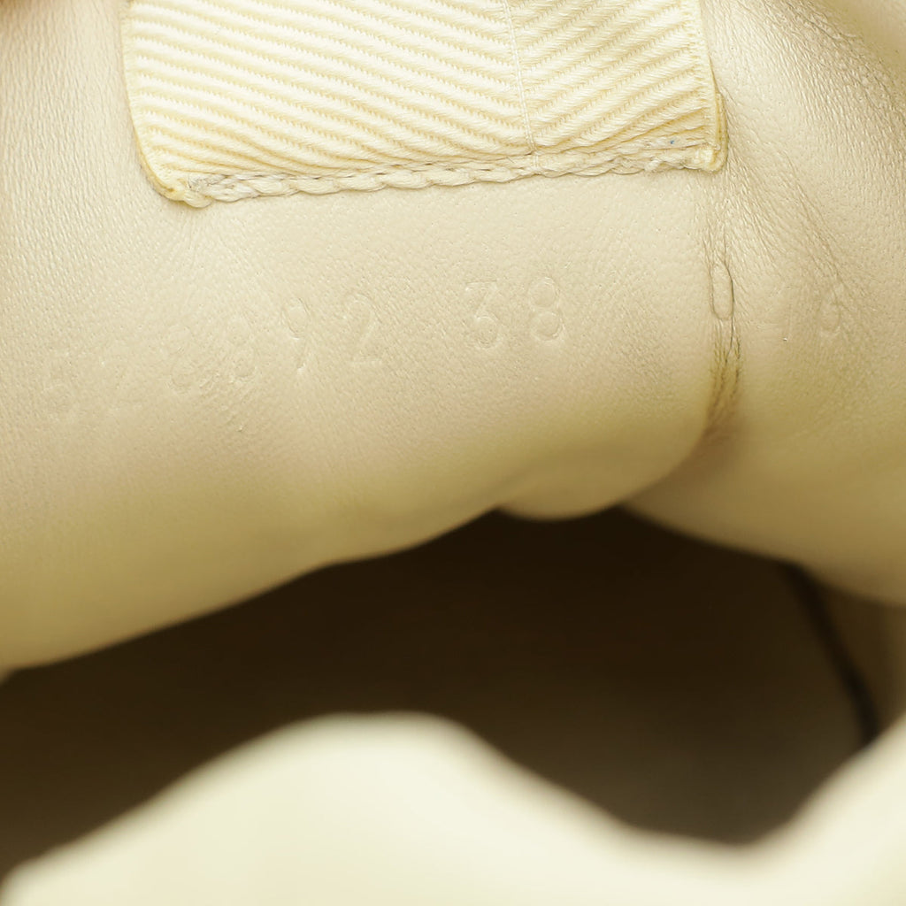 Gucci Mystic Beige Logo Rhyton Sneaker 38