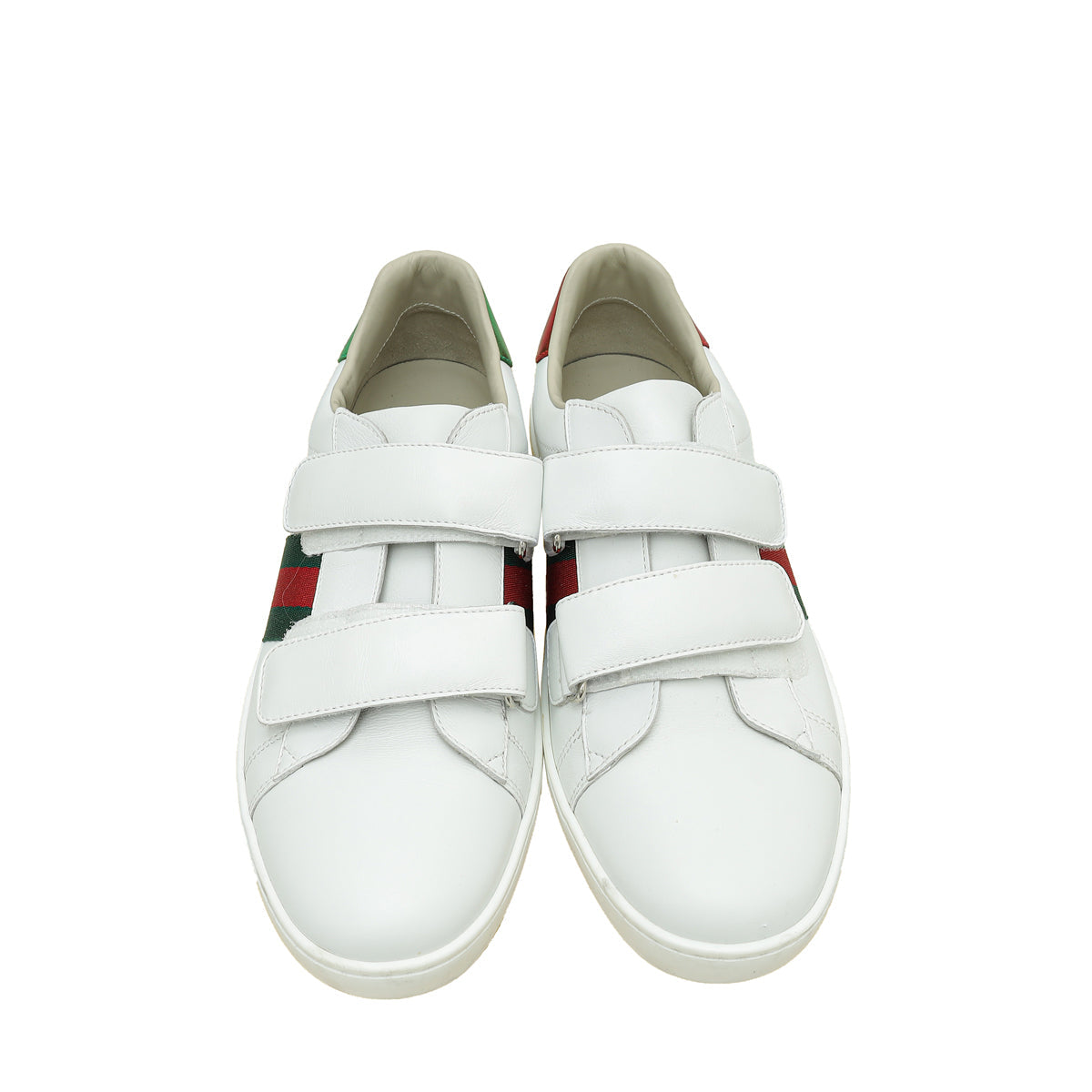 Gucci Tricolor Ace Velcro Sneakers 38