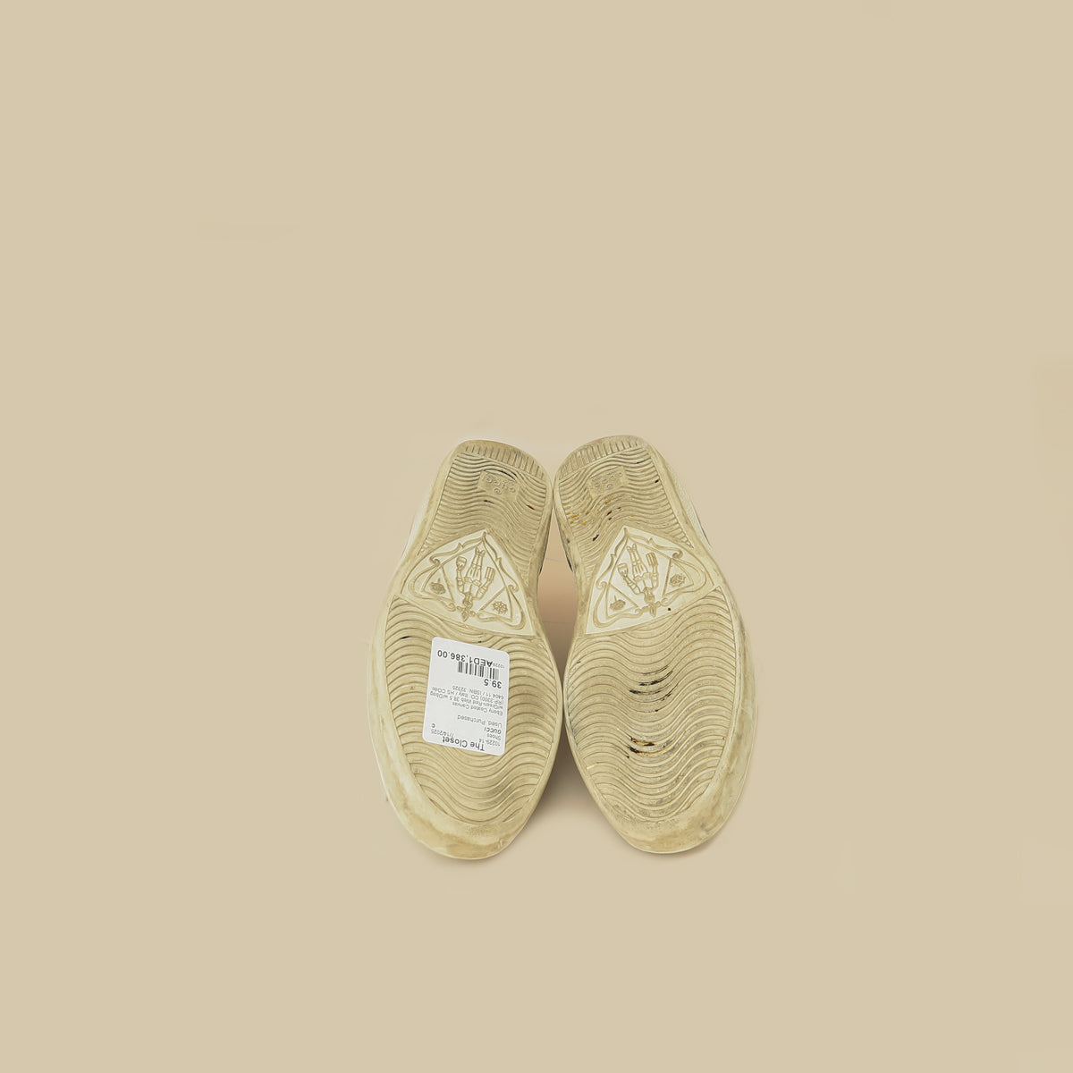 Gucci Ebony Bees GG Supreme Ace Sneaker 38.5