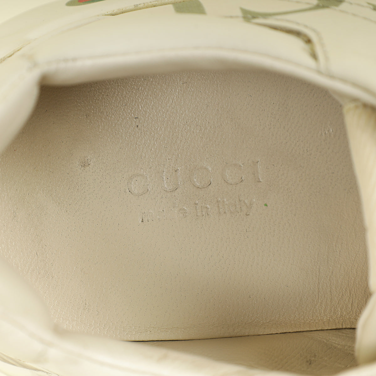 Gucci Ivory Logo Rhyton Sneakers 39