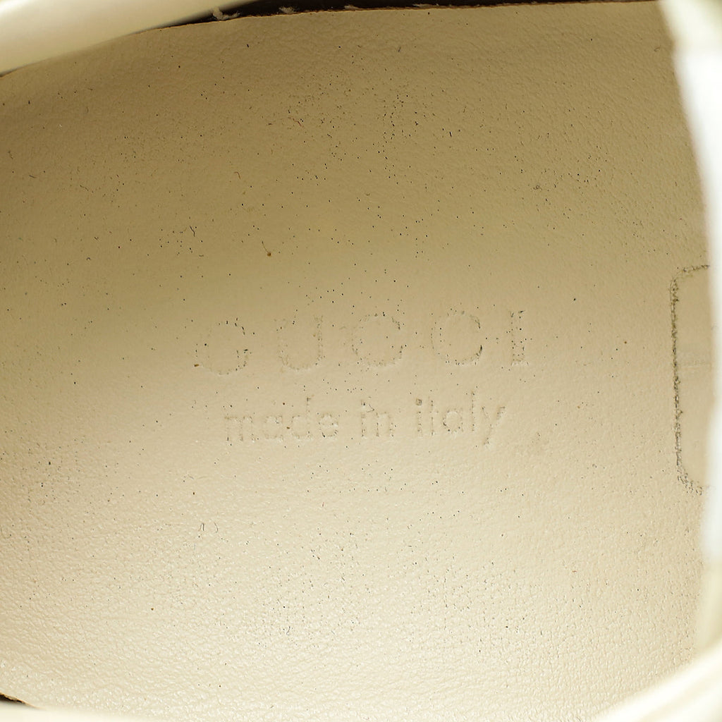 Gucci Ivory Rhyton Eschatology 1921 Print Sneaker 39