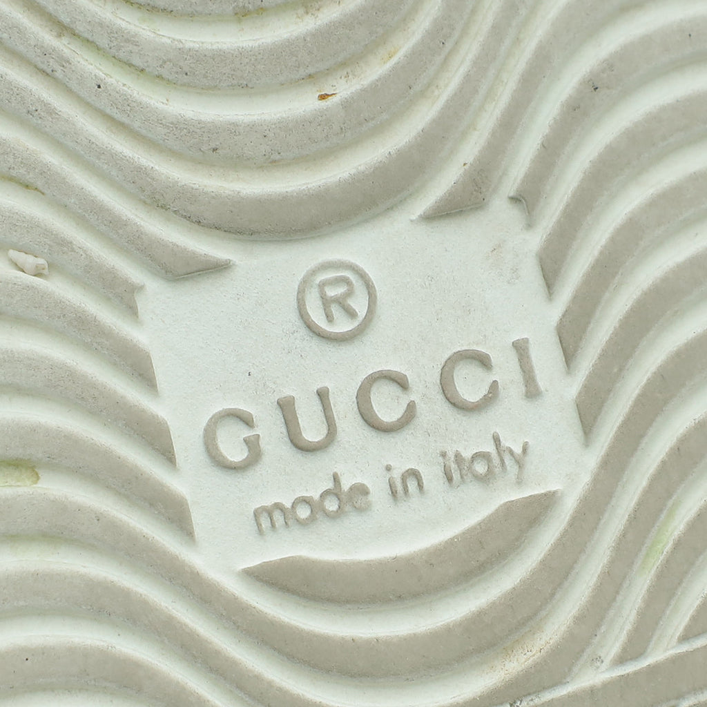Gucci White Ace Web Sneakers 40