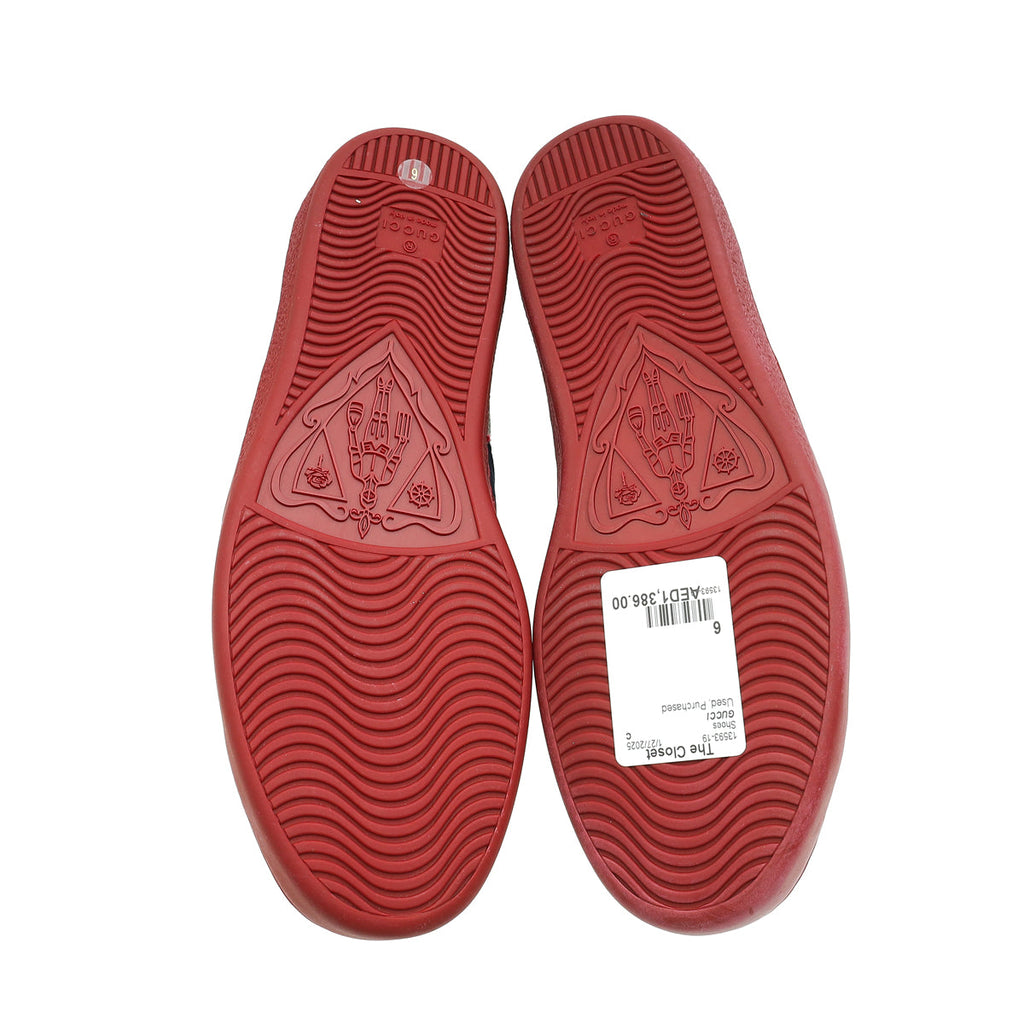 Gucci Tricolor GG Supreme Ace High Top Sneaker 6